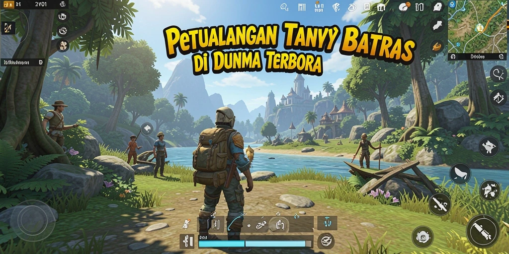Tampilan gameplay DY01 yang menakjubkan di dunia terbuka.