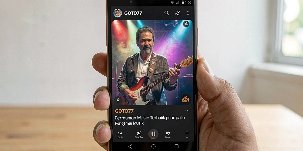 Screenshot GOTO77 menampilkan gameplay seru dengan lagu-lagu menarik.