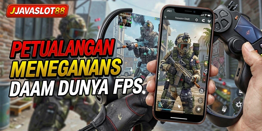 Gameplay JAVASLOT88 dengan aksi tembak-menembak yang intens.