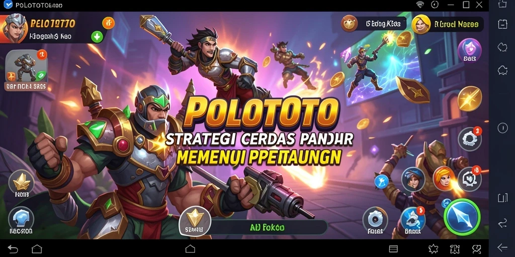 Tangkapan layar gameplay POLOTOTO yang menampilkan strategi seru.